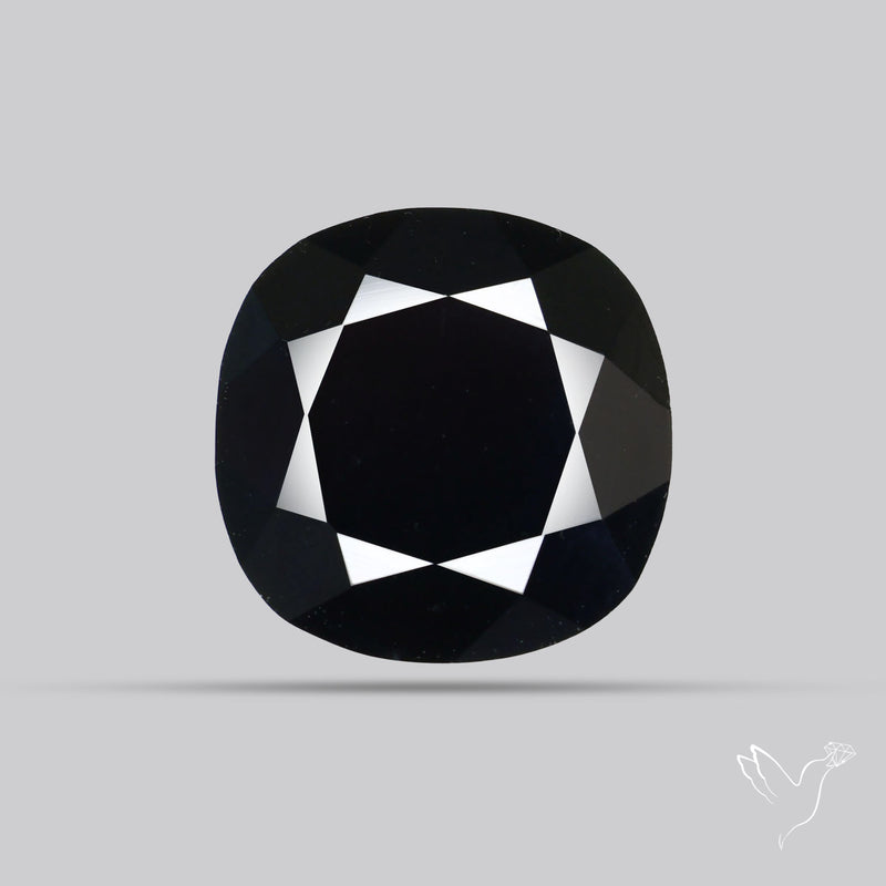 Faceted Fine Cut Black Onyx