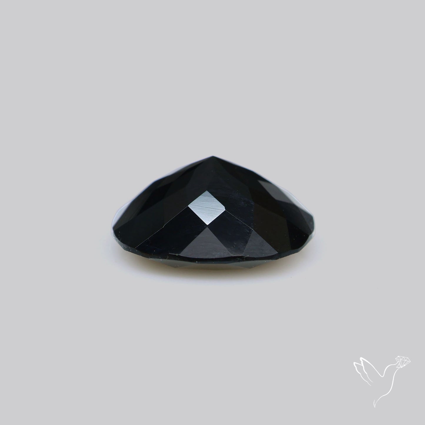 Faceted Fine Cut Black Onyx