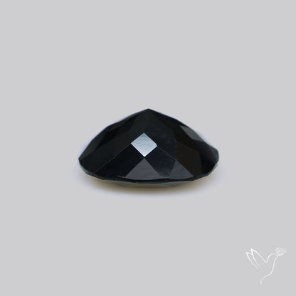 Faceted Fine Cut Black Onyx
