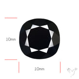 Faceted Fine Cut Black Onyx