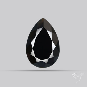 Faceted Fine Cut Black Onyx