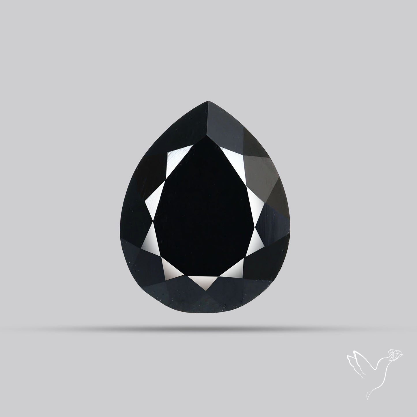 Faceted Fine Cut Black Onyx