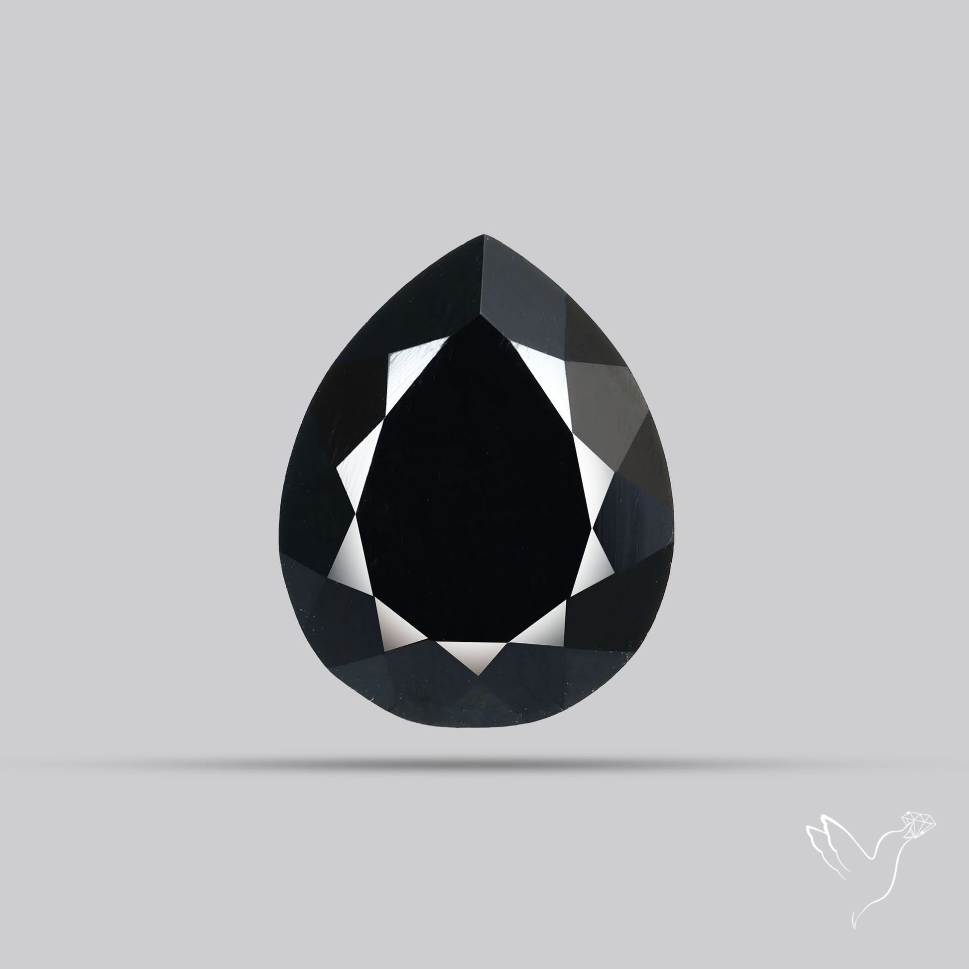 Faceted Fine Cut Black Onyx