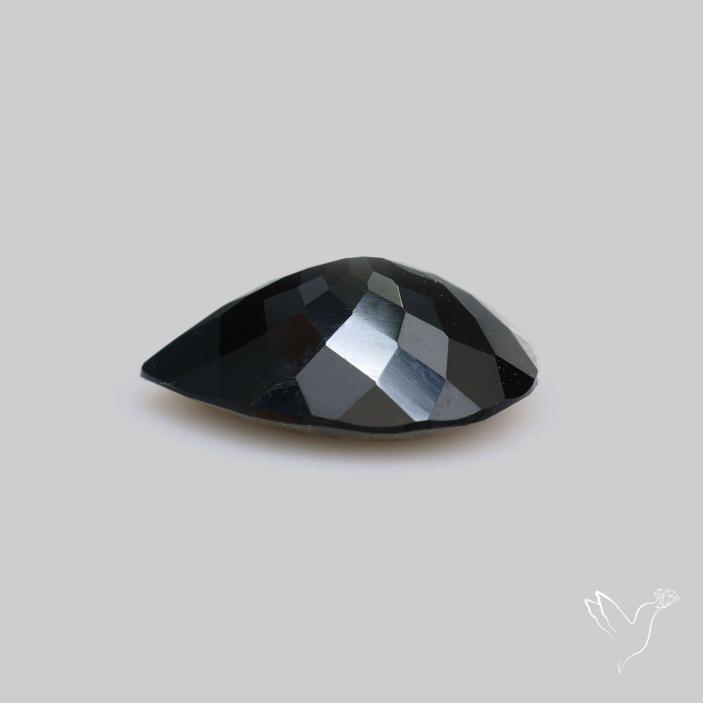 Faceted Fine Cut Black Onyx
