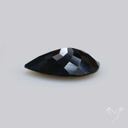 Faceted Fine Cut Black Onyx