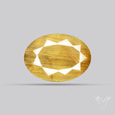 Faceted Golden Rutilated Quartz