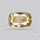 Faceted Golden Rutilated Quartz