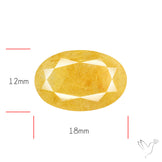 Faceted Golden Rutilated Quartz