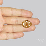 Faceted Golden Rutilated Quartz