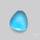 Swiss Blue Topaz Clear High Grade Deep Blue Cabochon