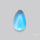 Swiss Blue Topaz Clear High Grade Deep Blue Cabochon