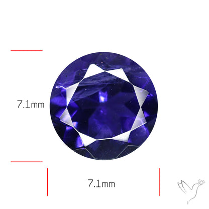 Faceted Iolite Fine Gemstone