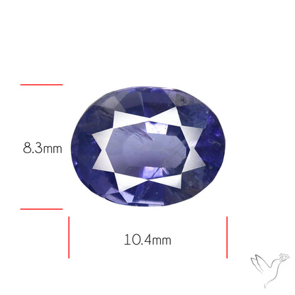 Faceted Iolite Fine Gemstone