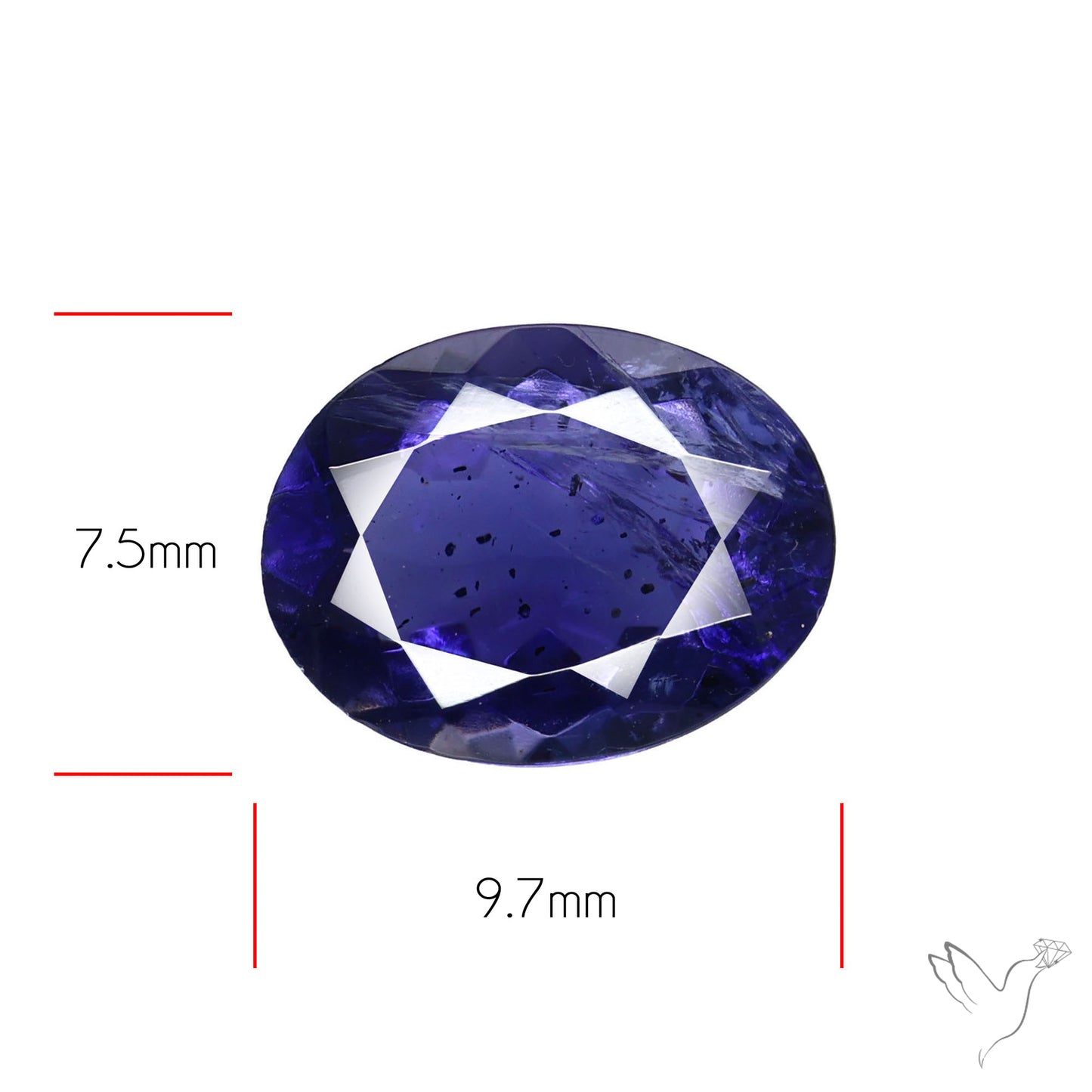 Faceted Iolite Fine Gemstone