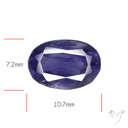 Faceted Iolite Fine Gemstone