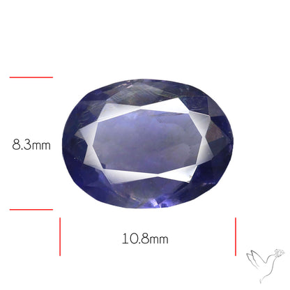 Faceted Iolite Fine Gemstone