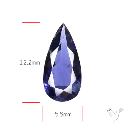 Faceted Iolite Fine Gemstone