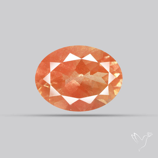 Faceted Andesine Fine Gemstone Plagioclase Feldspar