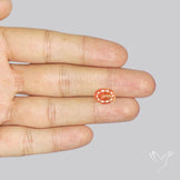 Faceted Andesine Fine Gemstone Plagioclase Feldspar