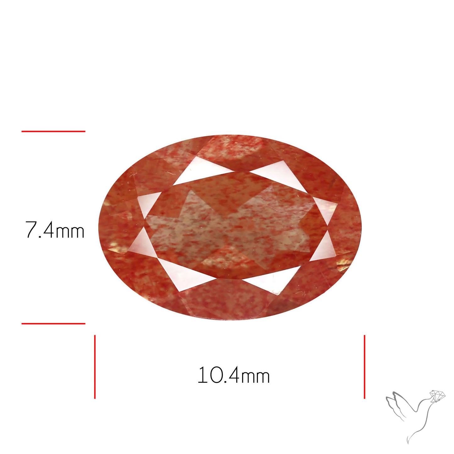 Faceted Andesine Fine Gemstone Plagioclase Feldspar