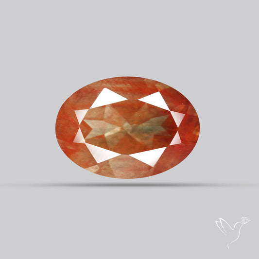 Faceted Andesine Fine Gemstone Plagioclase Feldspar