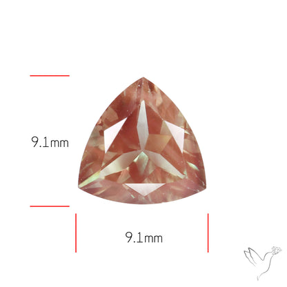 Faceted Andesine Fine Gemstone Plagioclase Feldspar