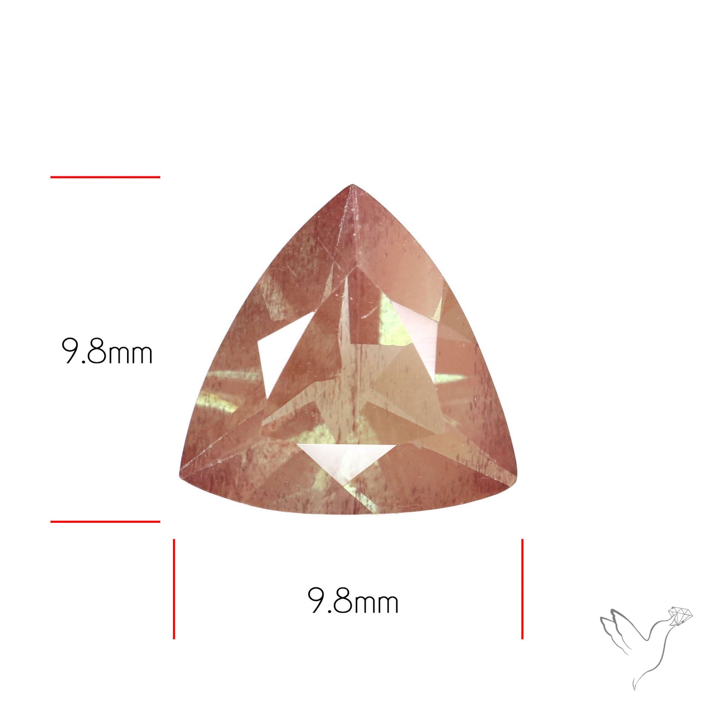 Faceted Andesine Fine Gemstone Plagioclase Feldspar