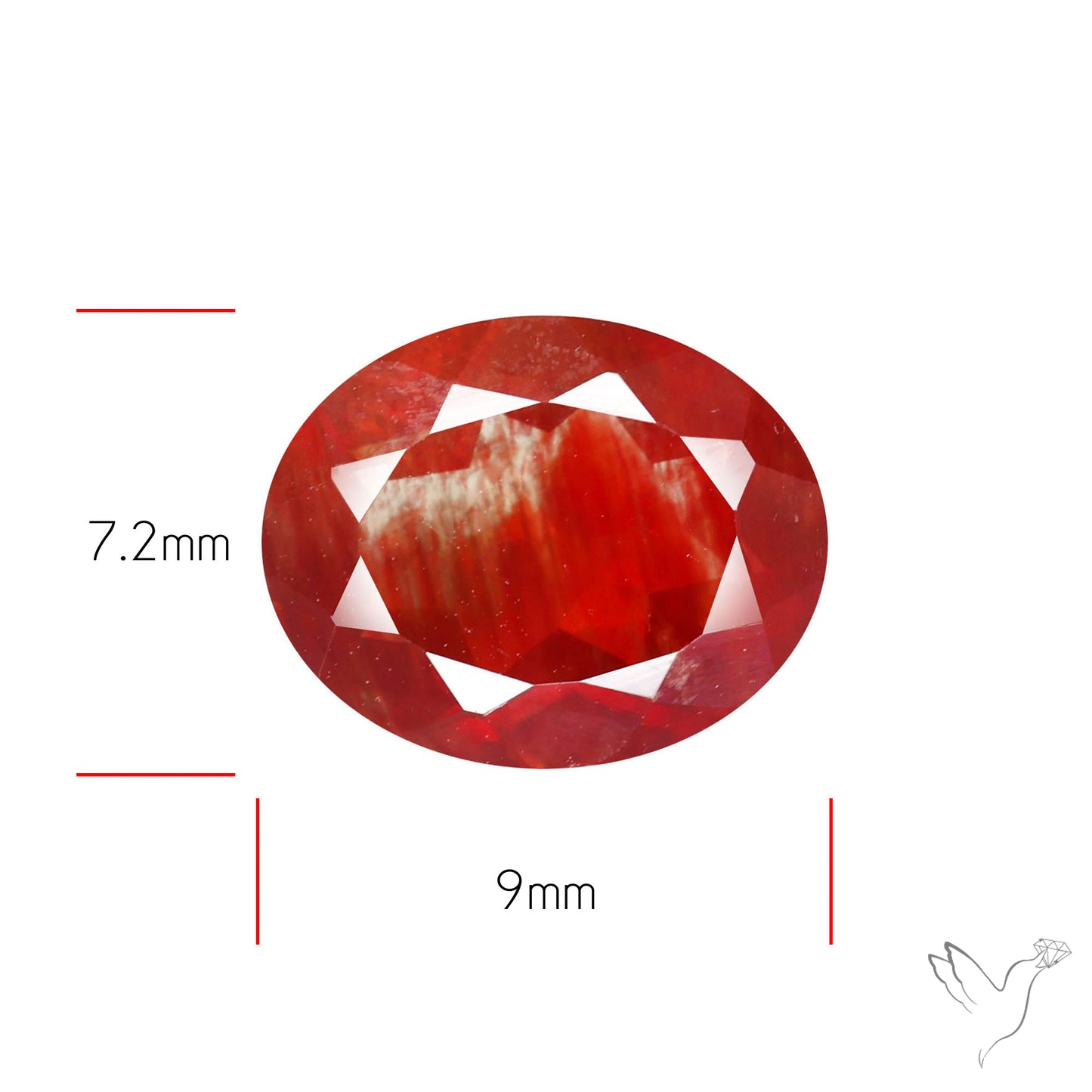 Faceted Andesine Fine Gemstone Plagioclase Feldspar