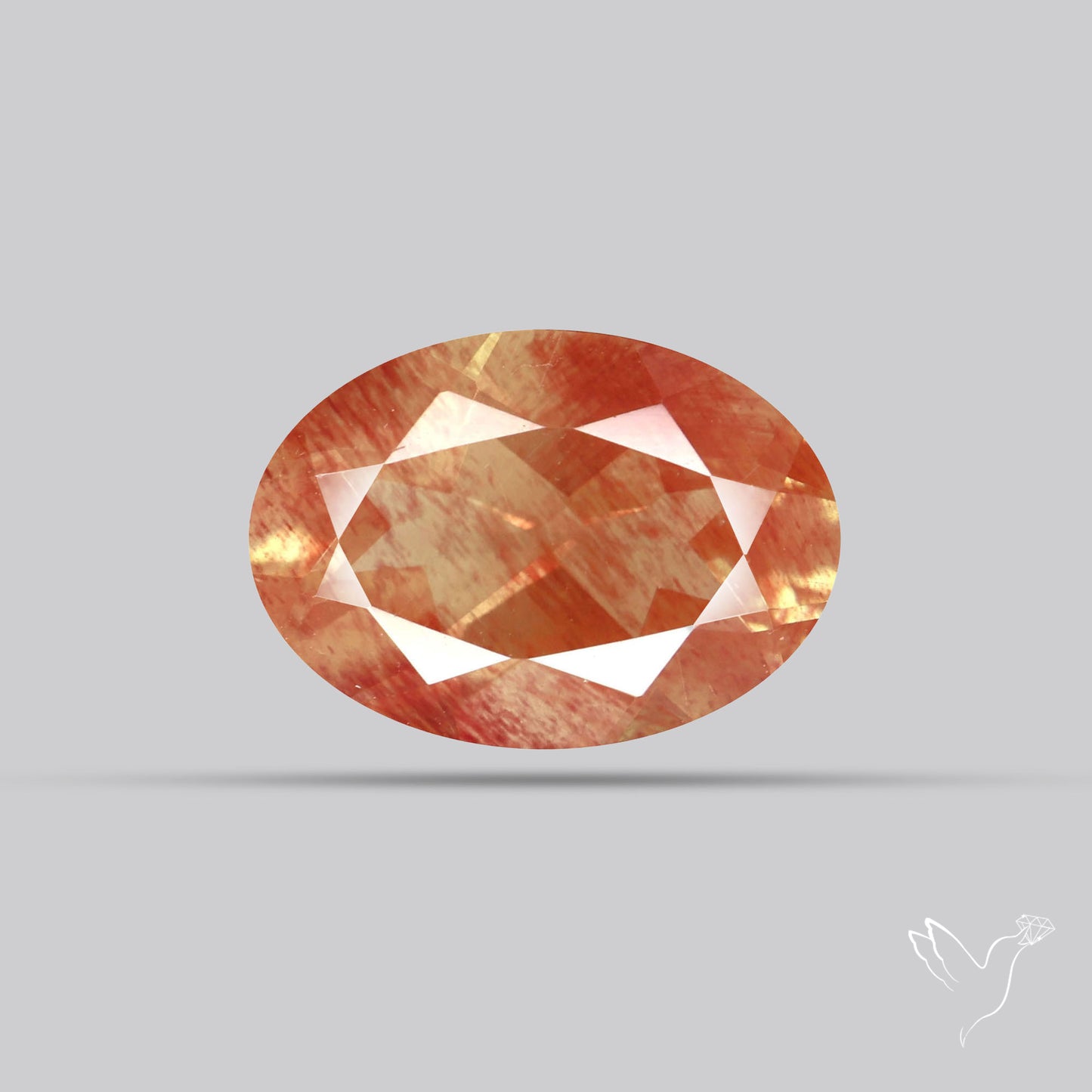 Faceted Andesine Fine Gemstone Plagioclase Feldspar