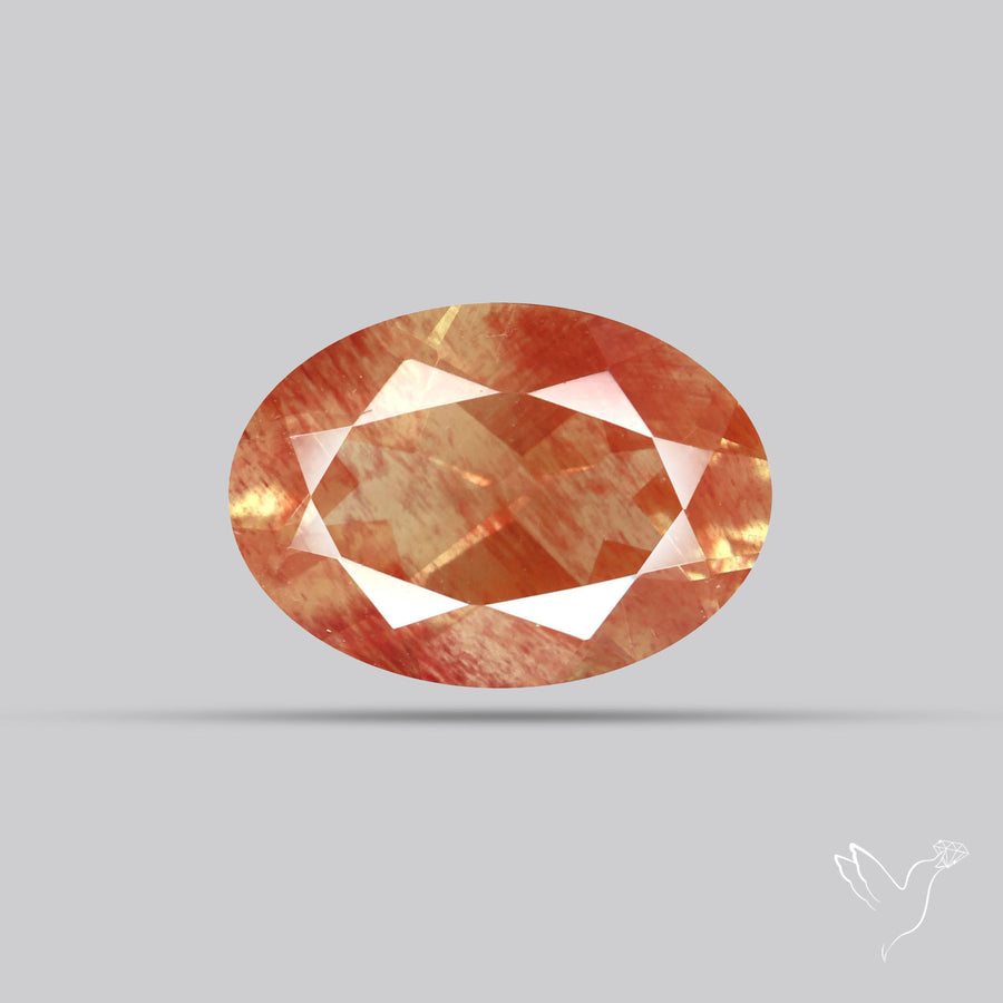Faceted Andesine Fine Gemstone Plagioclase Feldspar