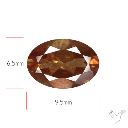 Faceted Andesine Fine Gemstone Plagioclase Feldspar