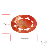 Faceted Andesine Fine Gemstone Plagioclase Feldspar
