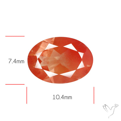 Faceted Andesine Fine Gemstone Plagioclase Feldspar