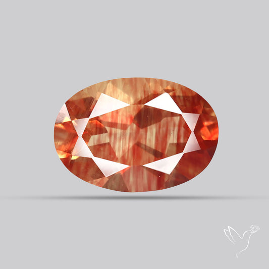 Faceted Andesine Fine Gemstone Plagioclase Feldspar