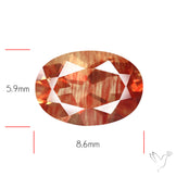 Faceted Andesine Fine Gemstone Plagioclase Feldspar