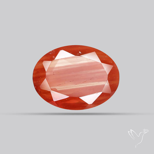 Faceted Andesine Fine Gemstone Plagioclase Feldspar