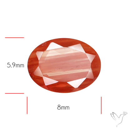 Faceted Andesine Fine Gemstone Plagioclase Feldspar