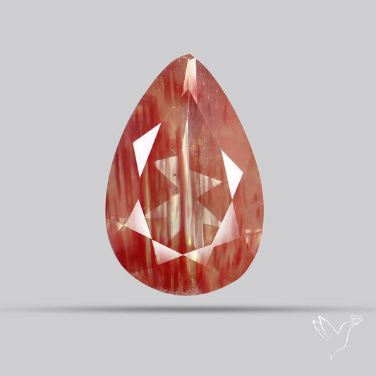 Faceted Andesine Fine Gemstone Plagioclase Feldspar