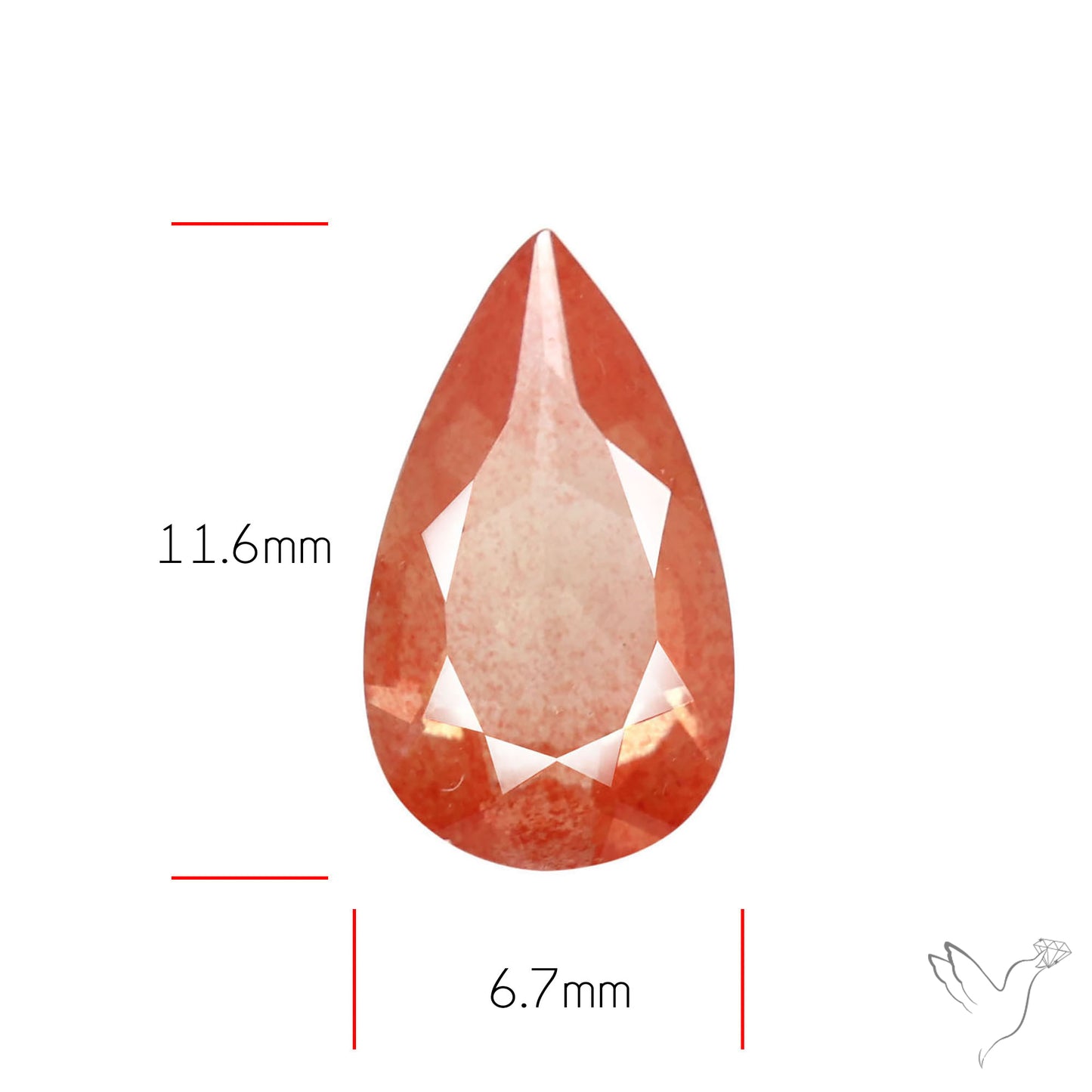 Faceted Andesine Fine Gemstone Plagioclase Feldspar