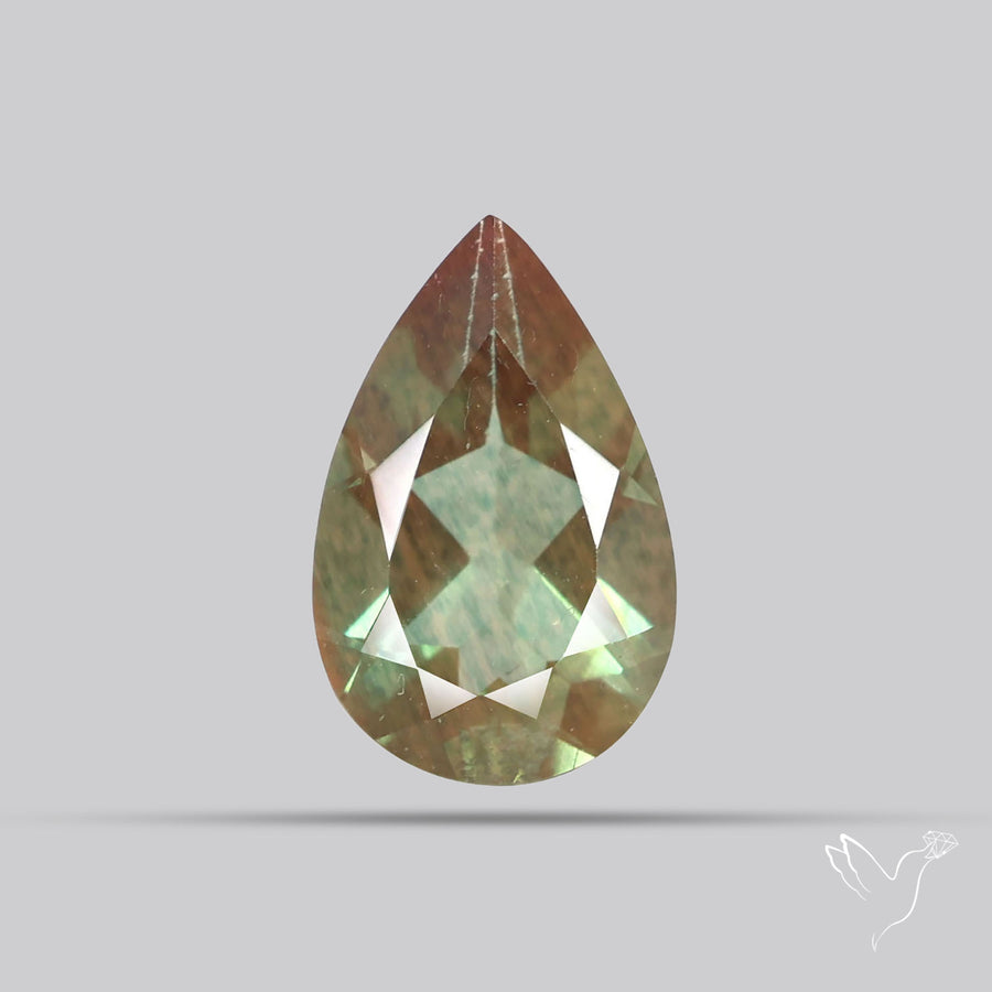 Faceted Andesine Fine Gemstone Plagioclase Feldspar