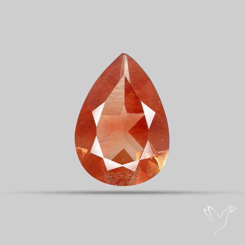 Faceted Andesine Fine Gemstone Plagioclase Feldspar