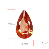 Faceted Andesine Fine Gemstone Plagioclase Feldspar