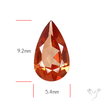 Faceted Andesine Fine Gemstone Plagioclase Feldspar
