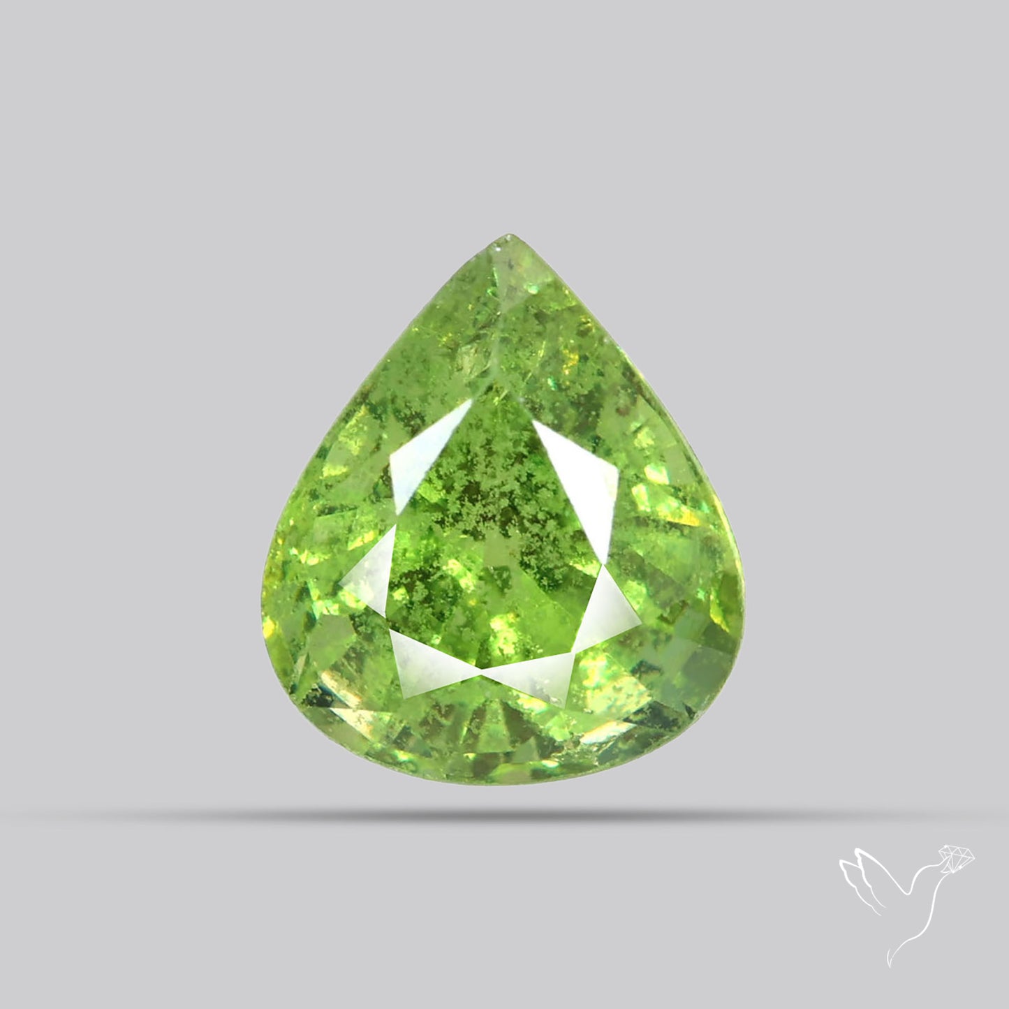 Rare Ural Demantoid Garnets Faceted Fine Gemstone