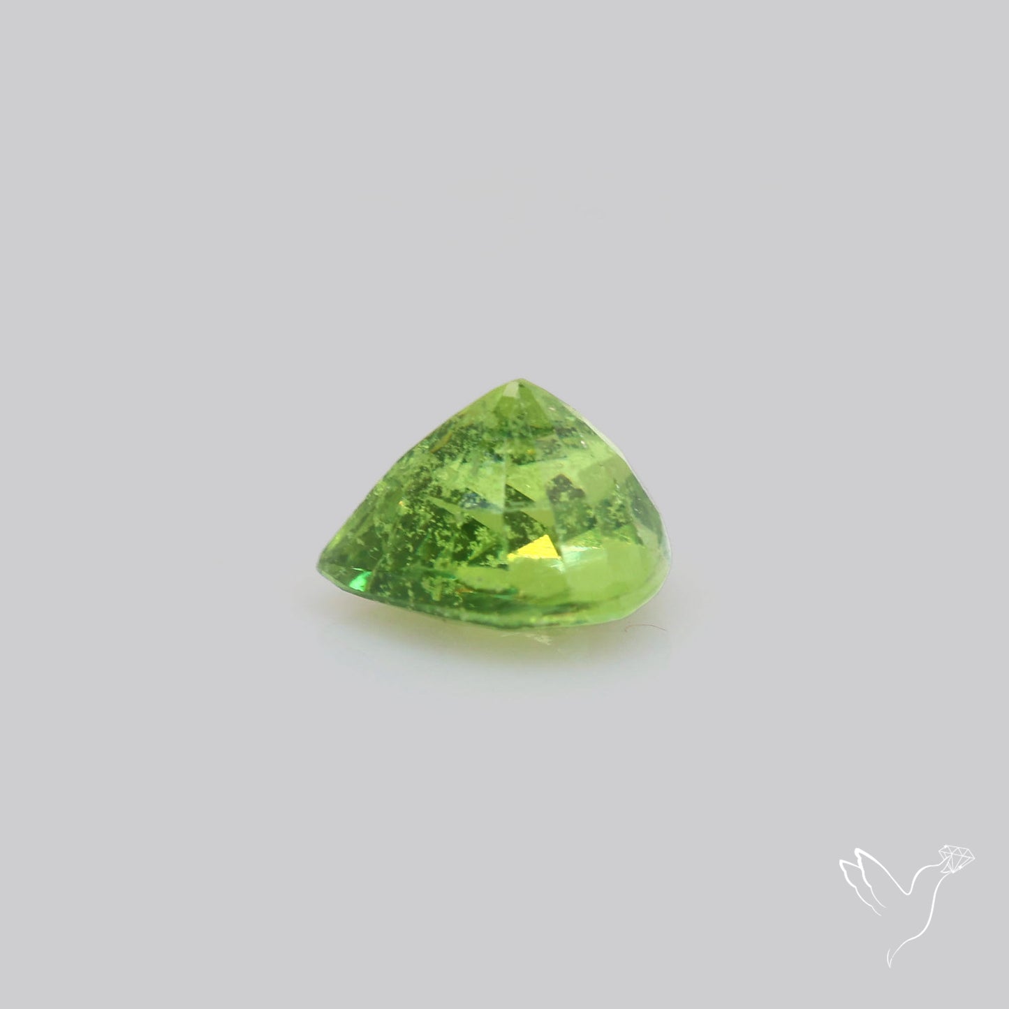 Rare Ural Demantoid Garnets Faceted Fine Gemstone