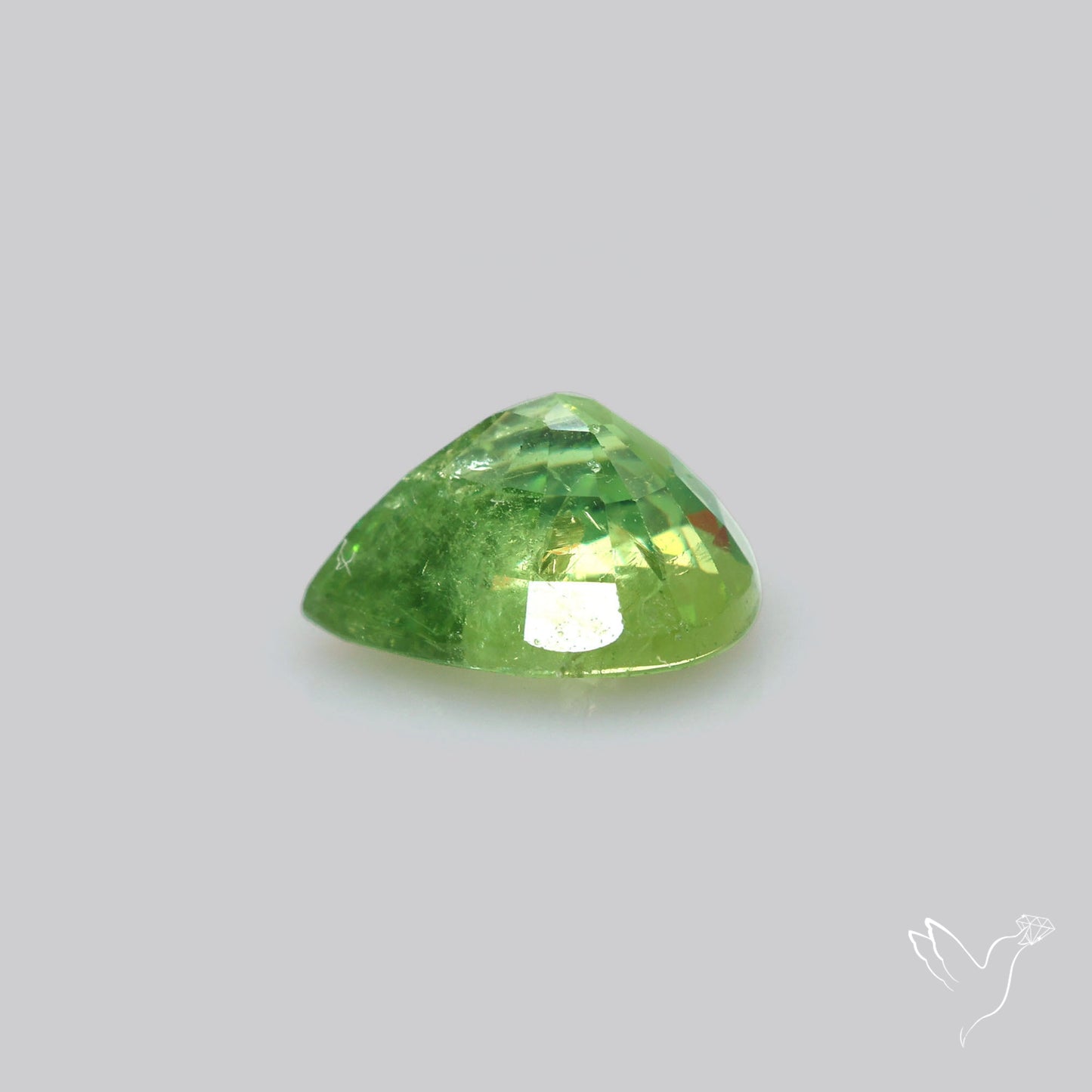 Rare Ural Demantoid Garnets Faceted Fine Gemstone