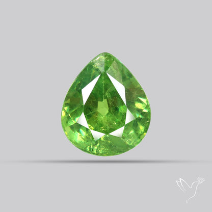 Rare Ural Demantoid Garnets Faceted Fine Gemstone