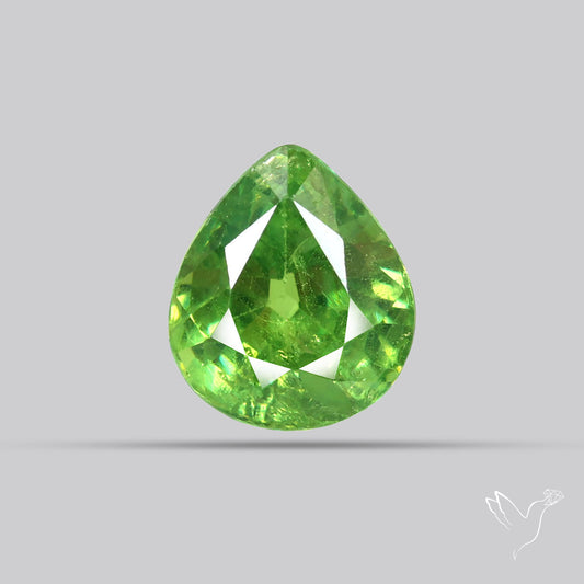 Rare Ural Demantoid Garnets Faceted Fine Gemstone