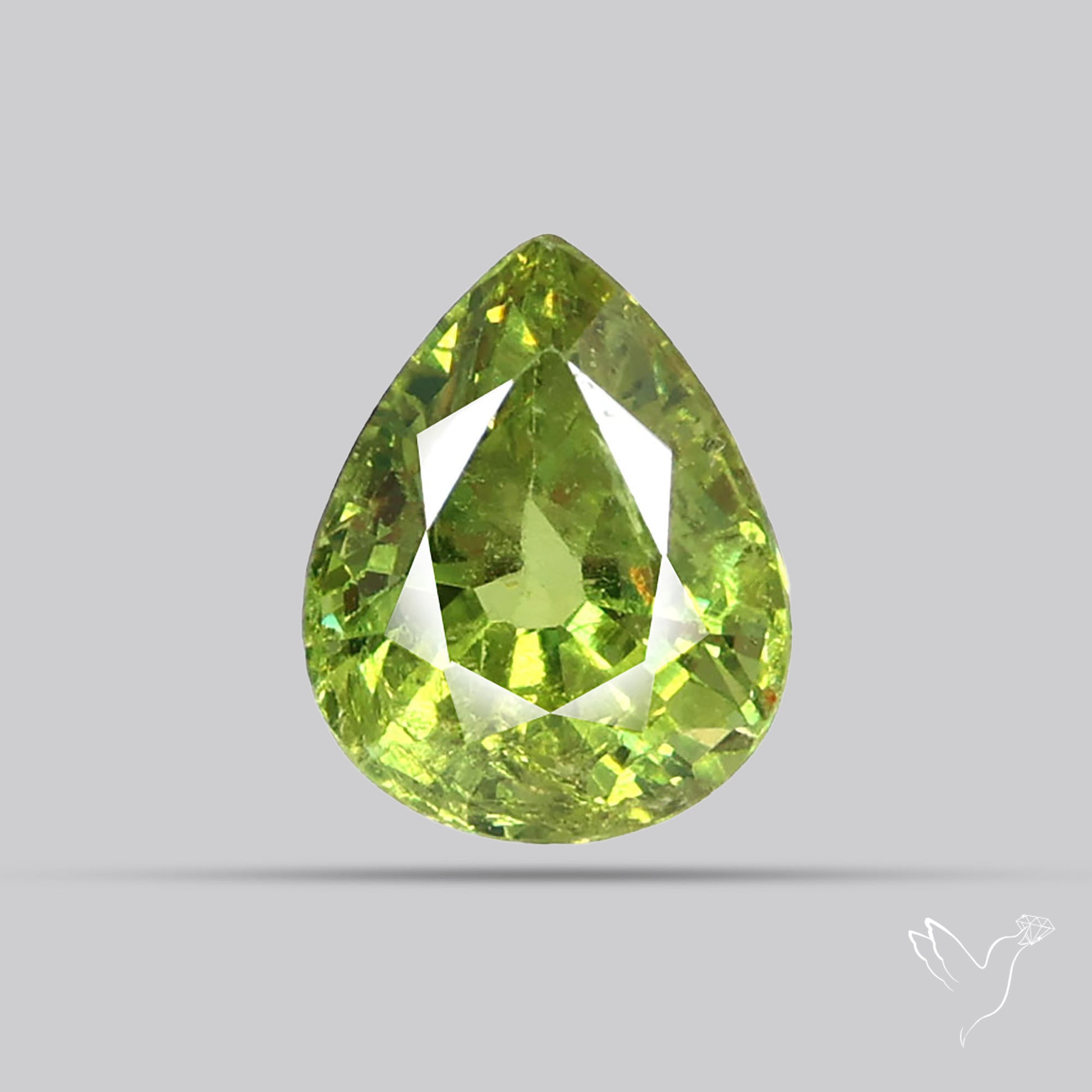 Rare Ural Demantoid Garnets Faceted Fine Gemstone