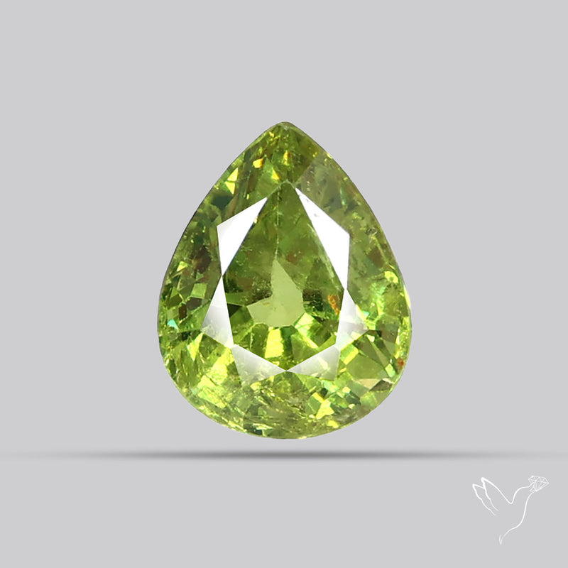Rare Ural Demantoid Garnets Faceted Fine Gemstone